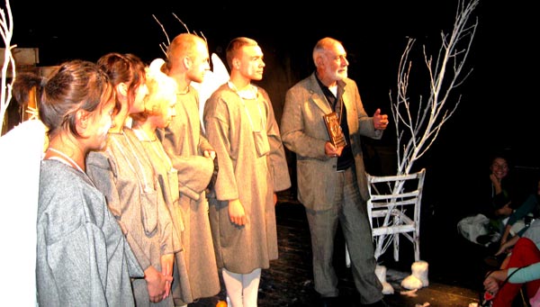 после представления вертепа с В. Шрайманом